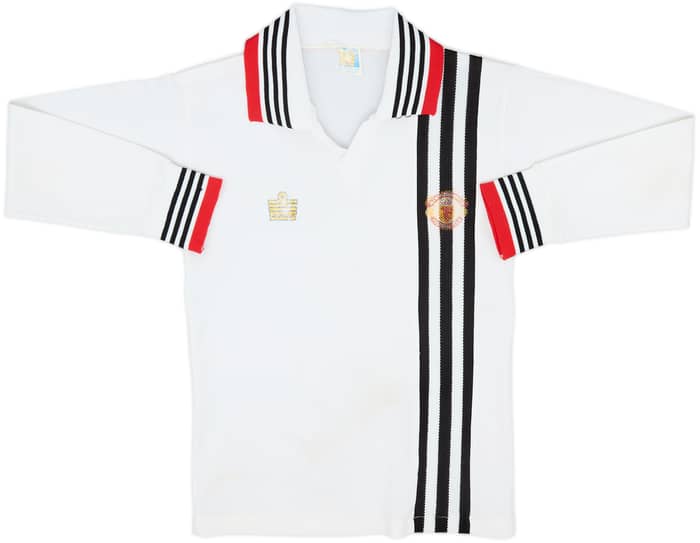 Camiseta de visitante de manga larga del Manchester United 1975-80 - 5/10 - (S)