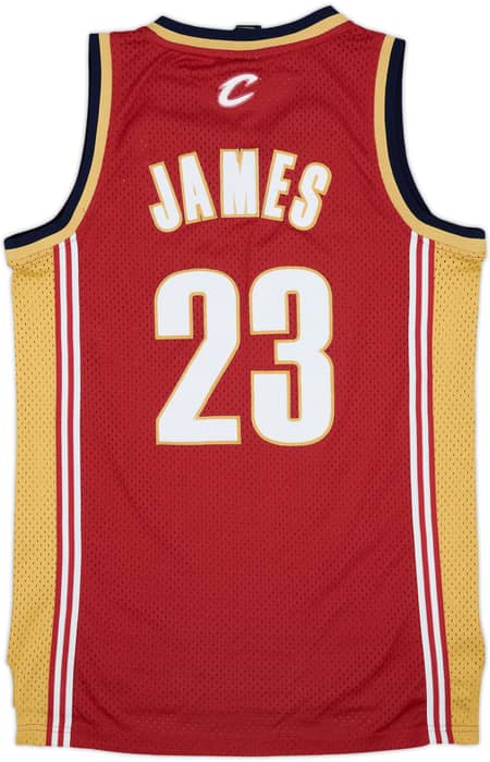 2004-06 Cleveland Cavaliers James #23 Reebok Swingman Away Jersey - 7/10 - (S)