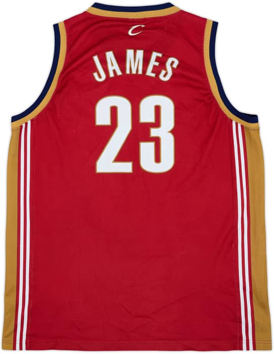 2003-10 Cleveland Cavaliers James #23 Champion Away Jersey - 7/10 - (XL)