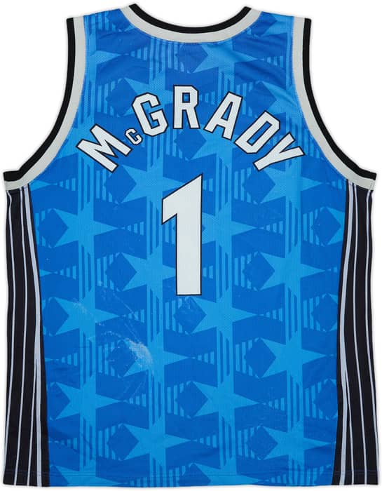 2000-03 Orlando Magic McGrady #1 Champion Away Jersey - 3/10 - (M)