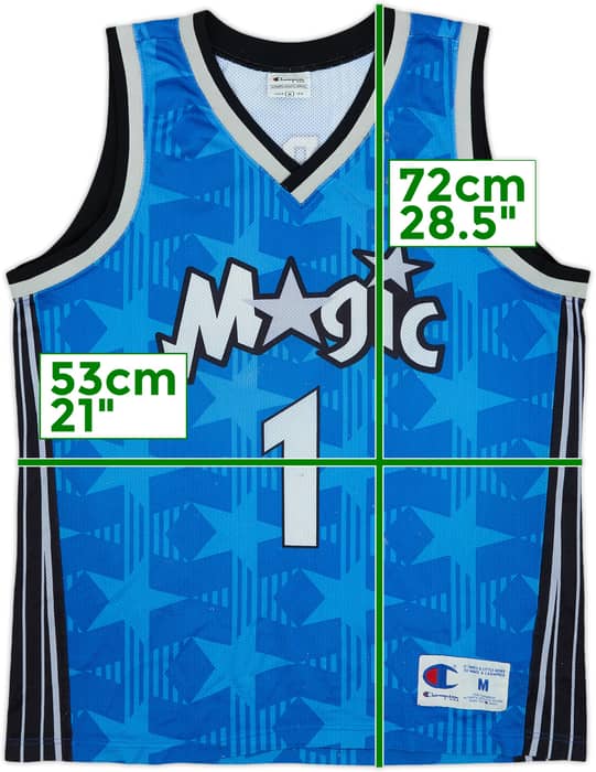 2000-03 Orlando Magic McGrady #1 Champion Away Jersey - 3/10 - (M)