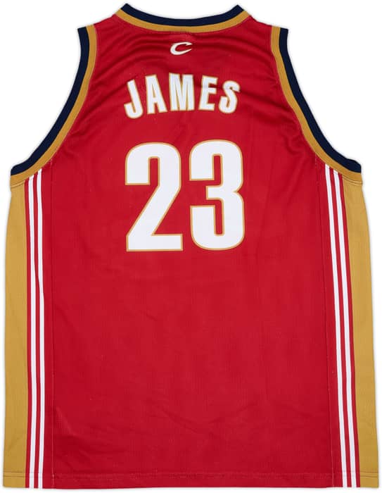 2003-10 Cleveland Cavaliers James #23 Champion Away Jersey - 8/10 - (L)