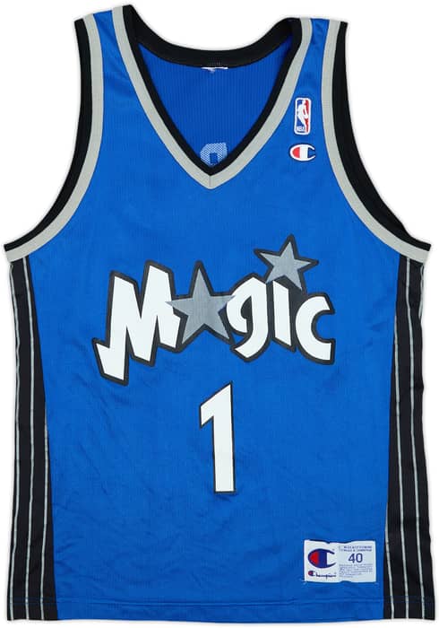 2000-02 Orlando Magic McGrady #1 Champion Away Jersey - 7/10 - (M)