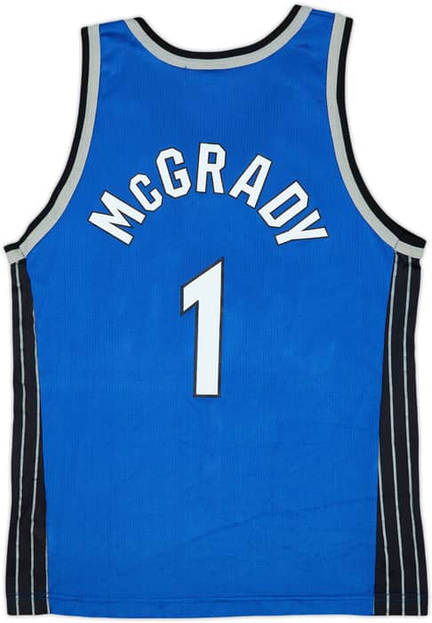 2000-02 Orlando Magic McGrady #1 Champion Away Jersey - 7/10 - (M)