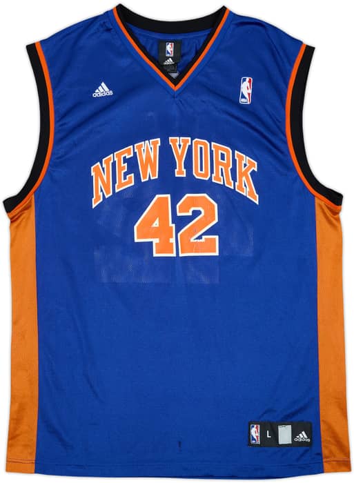 2006-10 New York Knicks Lee #42 adidas Away Jersey - 5/10 - (L)