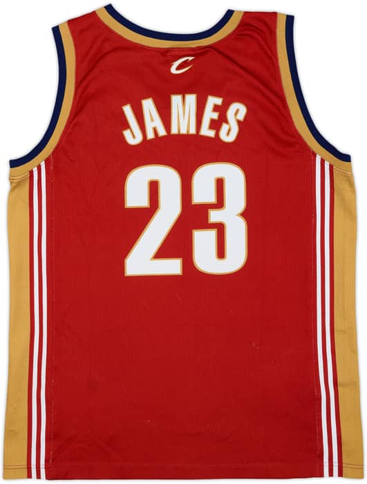 2003-10 Cleveland Cavaliers James #23 Champion Away Jersey - 7/10 - (M)