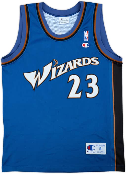 2001-03 Washington Wizards Jordan #23 Champion Away Jersey - 8/10 - (S)