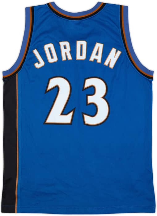 2001-03 Washington Wizards Jordan #23 Champion Away Jersey - 8/10 - (S)