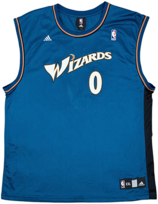 2006-07 Washington Wizards Arenas #0 adidas Away Jersey - 8/10 - (XXL)