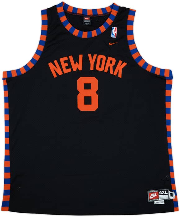 1952-53 New York Knicks Sprewell #8 Nike Rewind Swingman Jersey - 8/10 - (4XL)