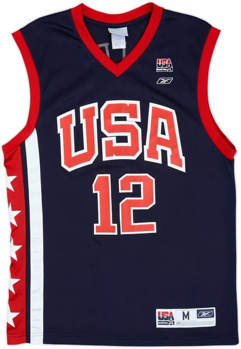 2002 USA Allen #12 Reebok Away Jersey - 9/10 - (M)