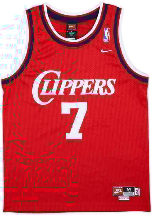 1983-84 San Diego Clippers Odom #7 Nike Rewind Swingman Jersey - 7/10 - (M.Boys)