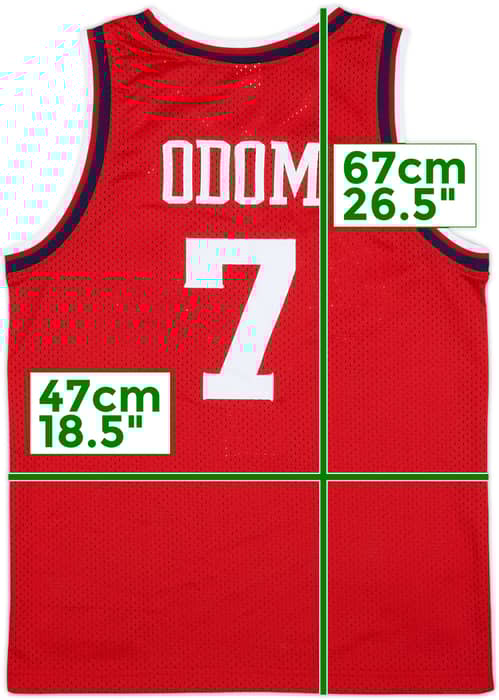 1983-84 San Diego Clippers Odom #7 Nike Rewind Swingman Jersey - 7/10 - (M.Boys)