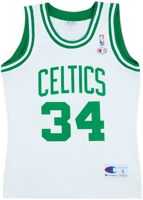 1998-06 Boston Celtics Pierce #34 Champion Home Jersey - 6/10 - (S)