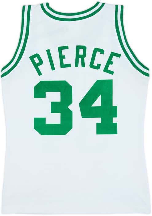 1998-06 Boston Celtics Pierce #34 Champion Home Jersey - 6/10 - (S)