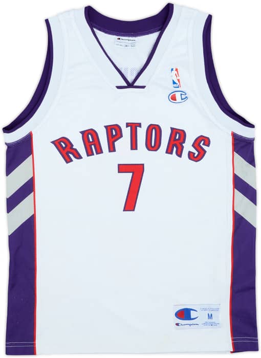 2006 Toronto Raptors Bargnani #7 Champion Home Jersey - 7/10 - (M.Boys)