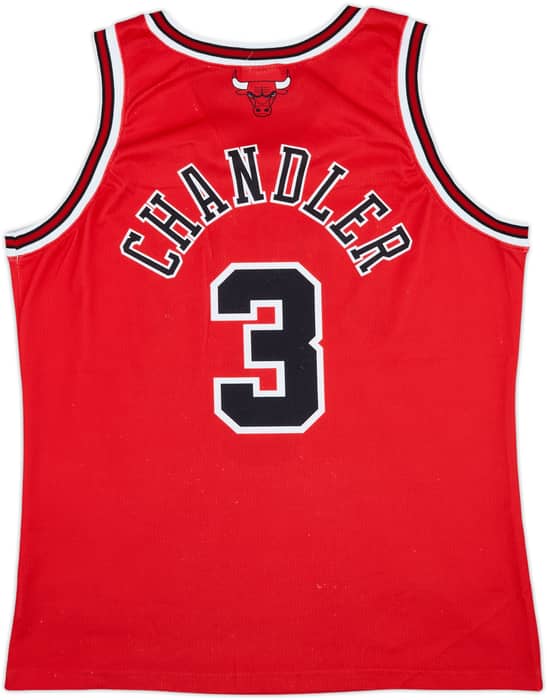 2001-06 Chicago Bulls Chandler #3 Champion Away Jersey - 6/10 - (L)