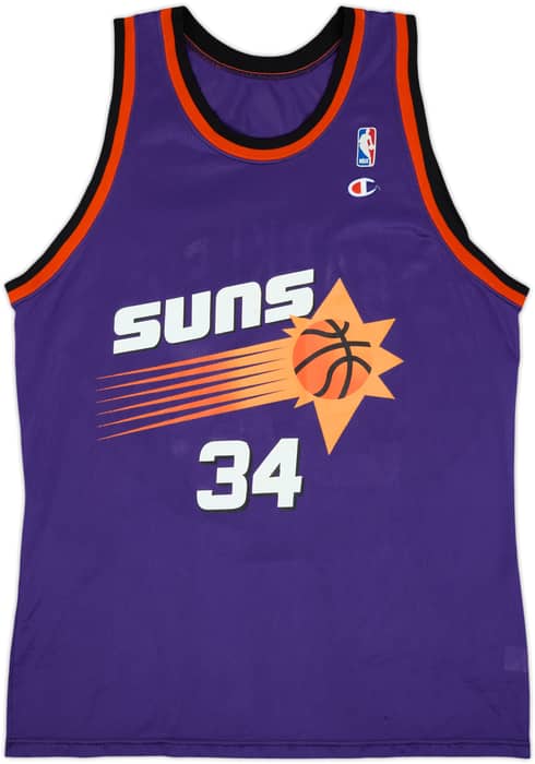 1992-95 Phoenix Suns Barkley #34 Champion Away Jersey - 7/10 - (L)