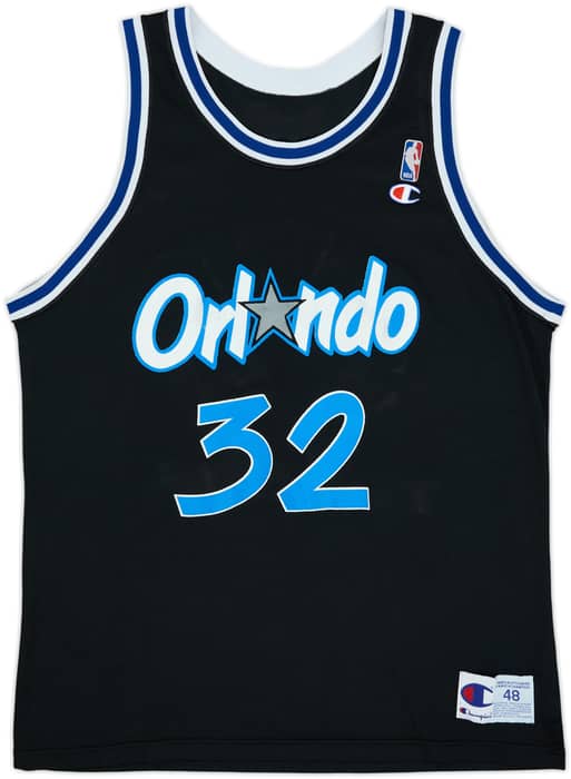 1992-94 Orlando Magic O'Neal #32 Champion Away Jersey - 6/10 - (XL)