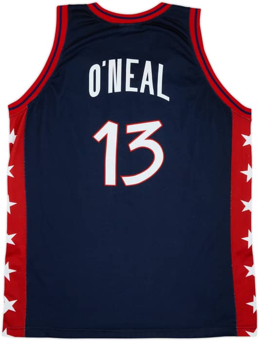1996-99 USA O'Neal #13 Champion Away Jersey - 8/10 - (XXL)