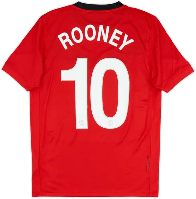 2009-10 Manchester United Home Shirt Rooney #10 - 6/10 - (S)