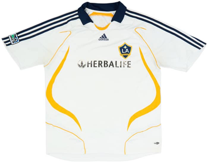2007-08 LA Galaxy Home Shirt - 4/10 - (XL)