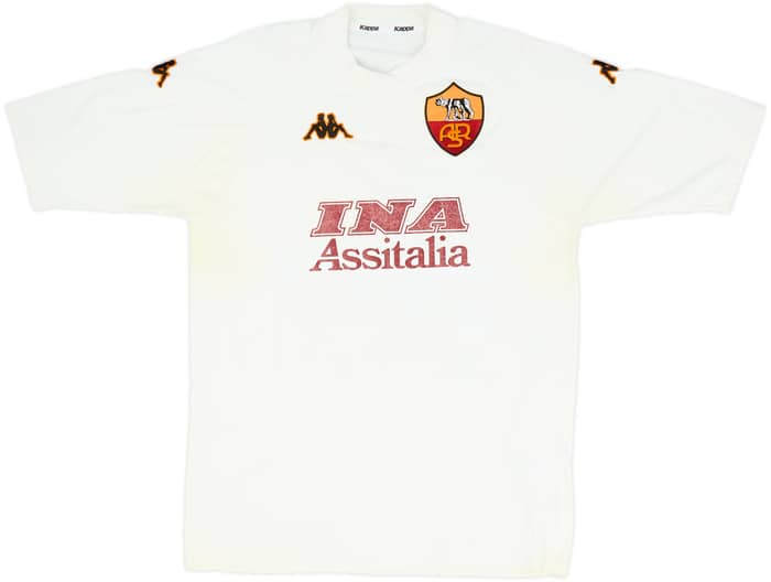 Camiseta de visitante del Roma 2000-01 Totti #10 - 4/10 - (XXL)