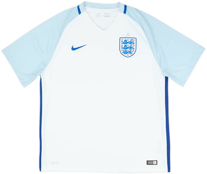 2016-17 England Home Shirt - 5/10 - (XL)