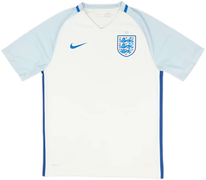 2016-17 England Home Shirt - 4/10 - (M)