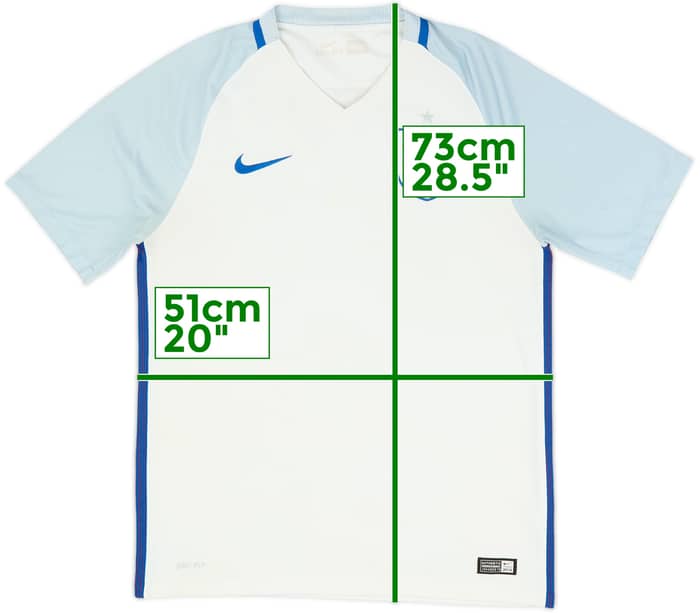 2016-17 England Home Shirt - 5/10 - (M)