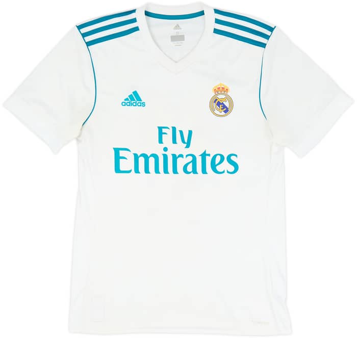 2017-18 Real Madrid Home Shirt Asensio #20 - 6/10 - (S)