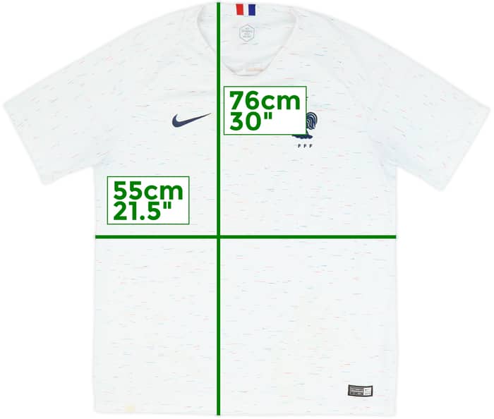 2018 France Away Shirt - 5/10 - (L)