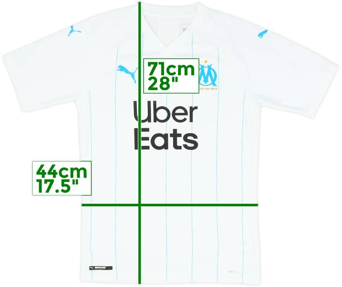 2019-20 Olympique Marseille Home Shirt - 10/10 - (S)