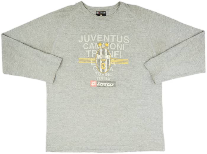 2001-02 Juventus Lotto Cotton Tee - 5/10 - (L)