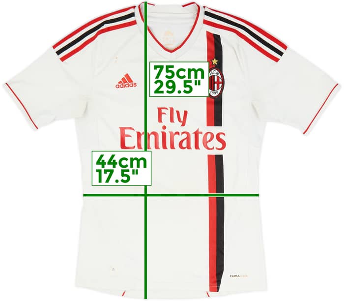2011-12 AC Milan Away Shirt - 5/10 - (S)