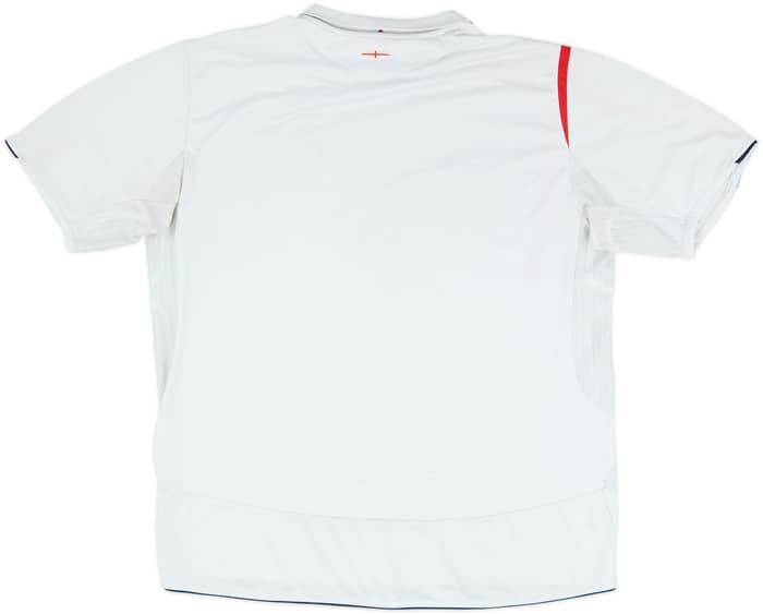 2005-07 England Home Shirt - 4/10 - (XXL)