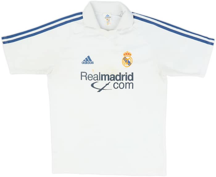 2001 Real Madrid Home Shirt - 4/10 - (S)