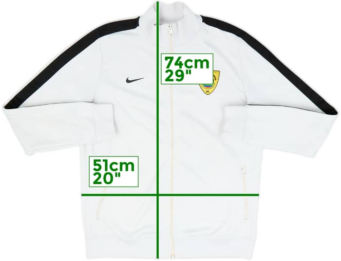 2013-14 Anzhi Makhachkala Nike Track Jacket - 5/10 - (L)