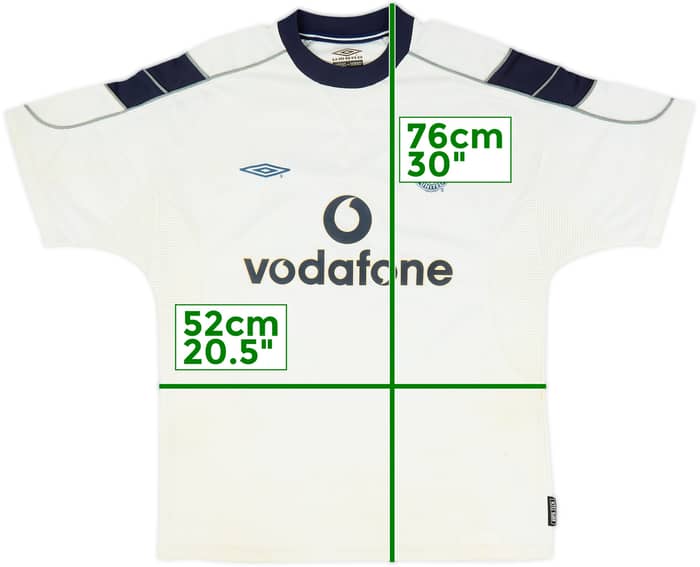 2000-01 Manchester United Away Shirt - 4/10 - (M)