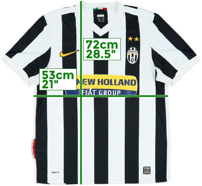 2009-10 Juventus Home Shirt - 5/10 - (M)