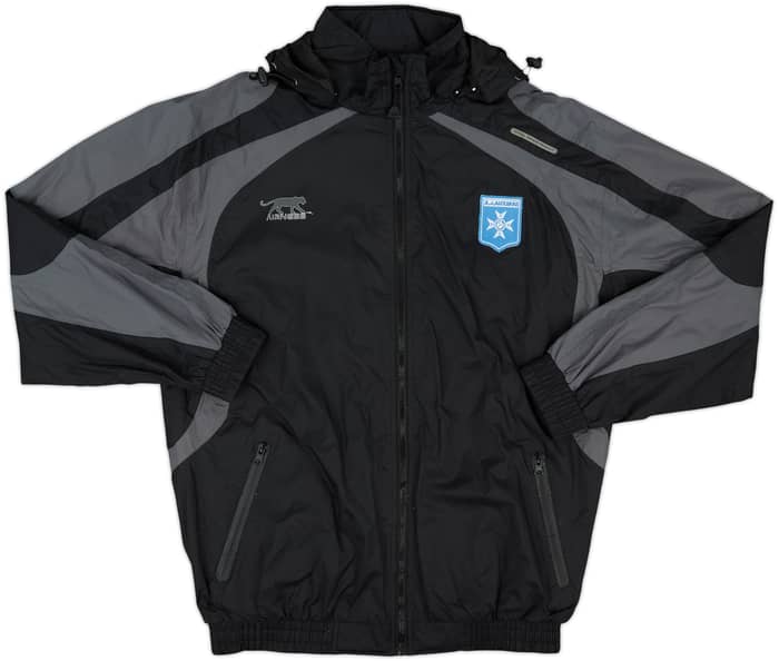 2007-08 Auxerre Airness Hooded Rain Jacket - 8/10 - (L)