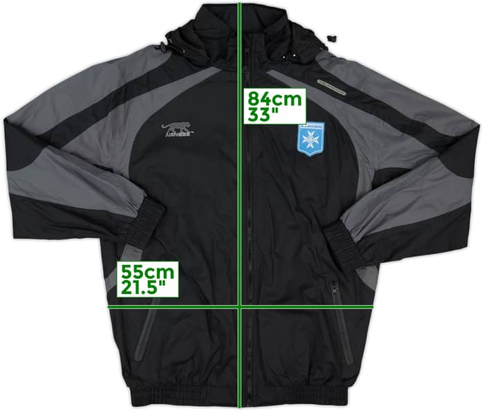 2007-08 Auxerre Airness Hooded Rain Jacket - 8/10 - (L)