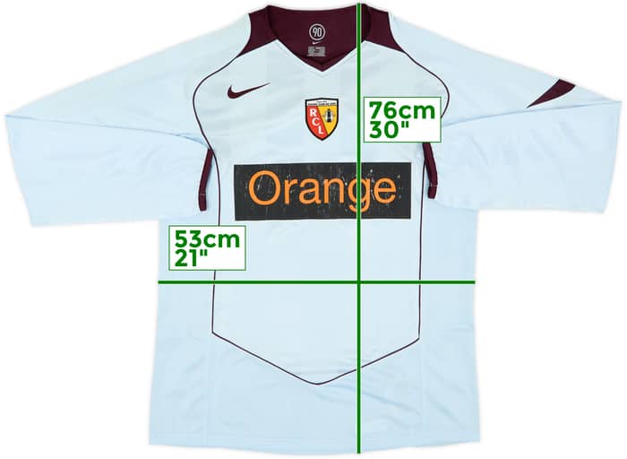 2004-05 Lens Player Issue Third L/S Shirt - 7/10 - (L)