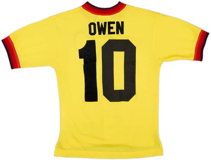 1997-99 Liverpool Away Shirt Owen #10 - 5/10 - (M.Boys)