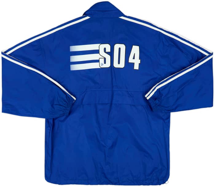 2001-02 Schalke adidas Hooded Rain Jacket - 4/10 - (S)