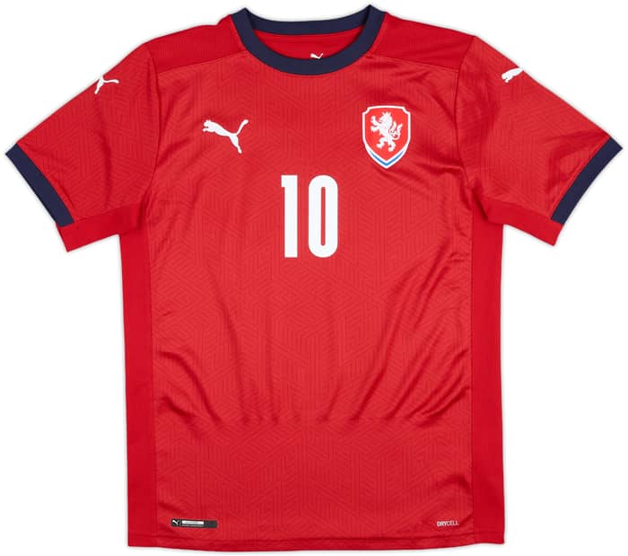 2020-22 Czech Republic Home Shirt Schick #10 - 10/10 - (S)