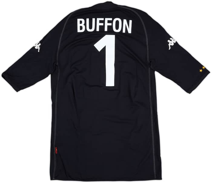 2002 Italy GK S/S Shirt Buffon #1 - 9/10 - (XL)