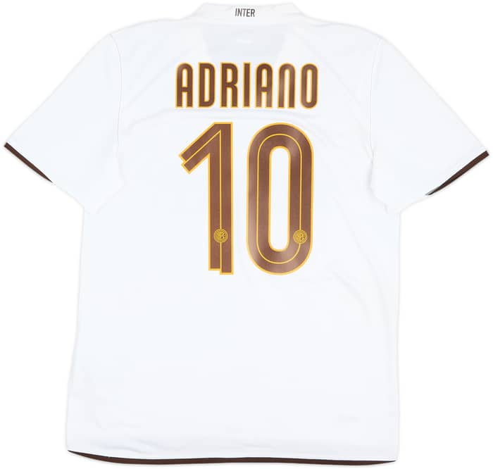 2008-09 Inter Milan Away Shirt Adriano #10 - 10/10 - (M)