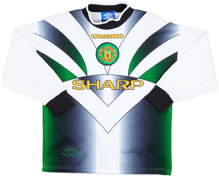 1996-97 Manchester United GK Shirt Schmeichel #1 - 9/10 - (Y)