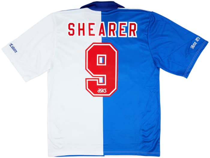 1994-95 Blackburn Home Shirt Shearer #9 - 9/10 - (L)